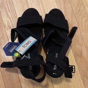 Toms Black Women's Sandals